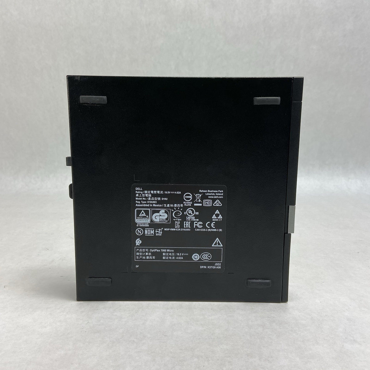 Dell Optiplex 7060 MFF Intel Core i5-8500T 2.1GHz 8GB RAM  No AC/HDD/OS4