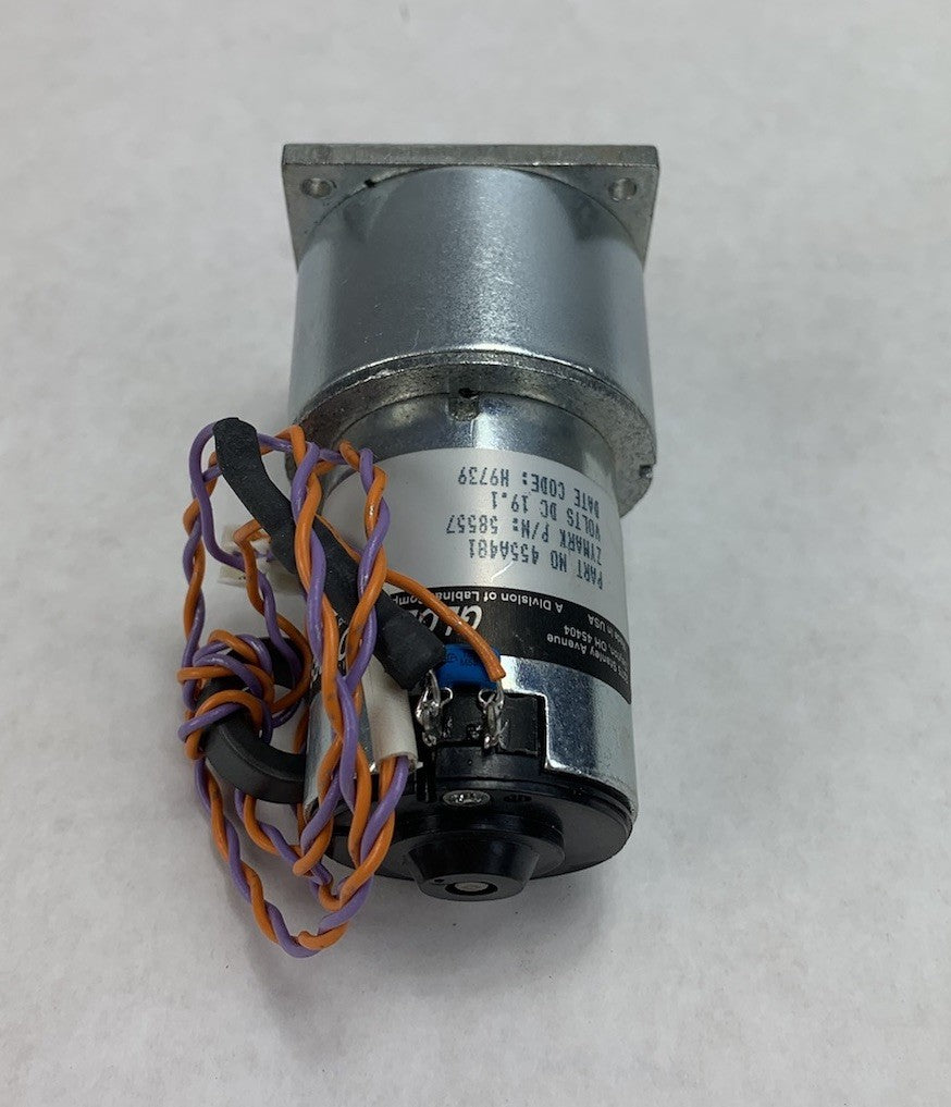 Globe Motors Zymark 455A481 58557 19.1VDC Motor