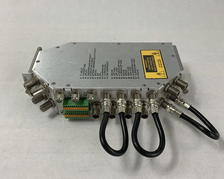 Mendota Scientific Atlanta Backplane 741150 Rear Interface 9815 w/ Tubes