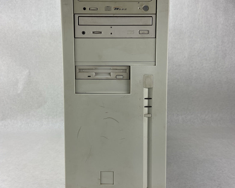 In Win A500 Beige Mid Tower ATX Computer Case Bare Bones No PSU