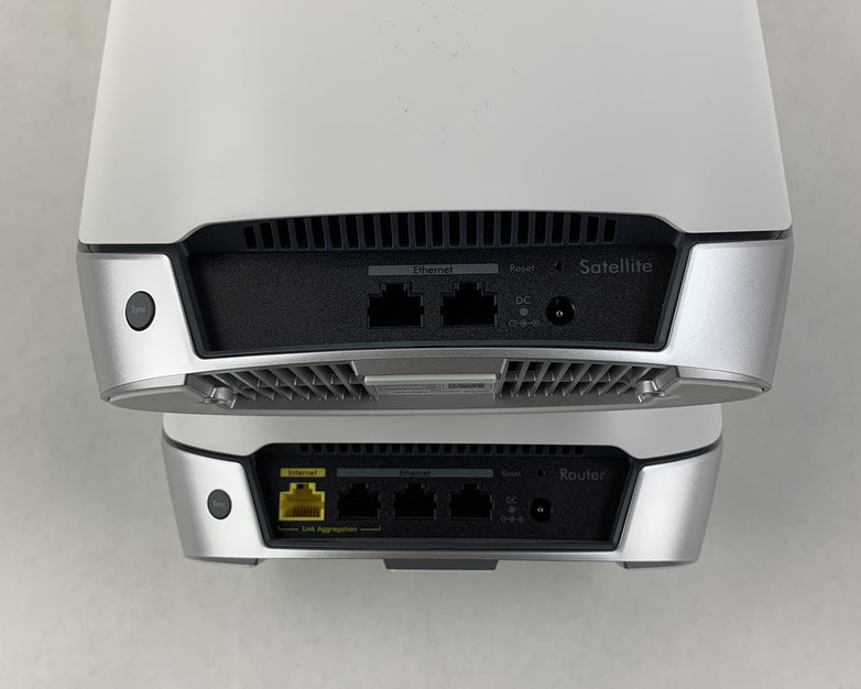 Netgear AX4200 RBK752 Tri-Band Mesh Wi-Fi 6 System White Satellite Router Combo