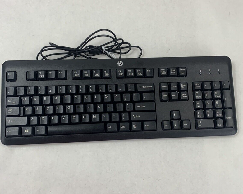 Lot 2 HP USB Wired Keyboard Model KU-1156