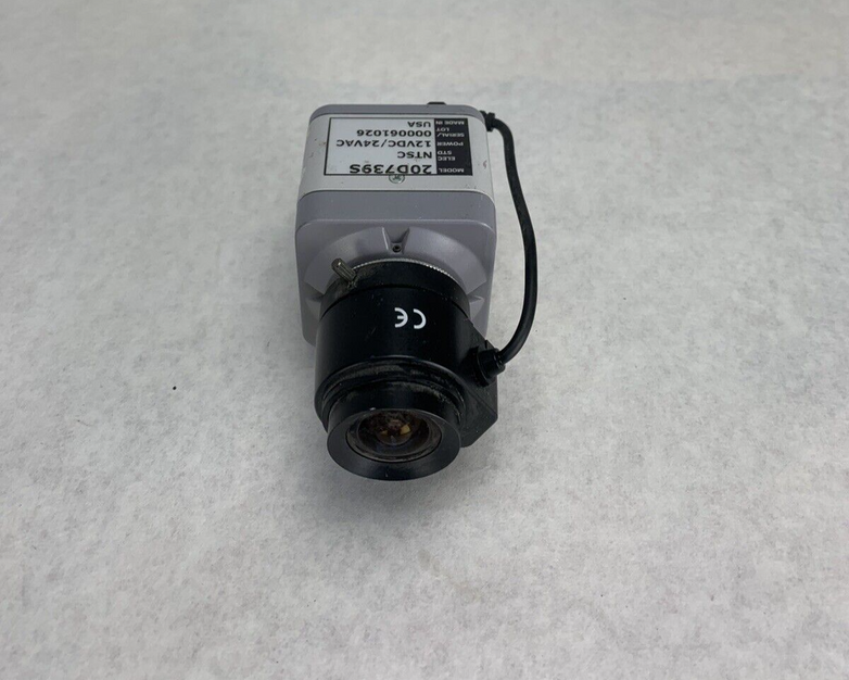 Sanyo 20D739S Color Camera with CCTV Lens 2.8mm F1.4