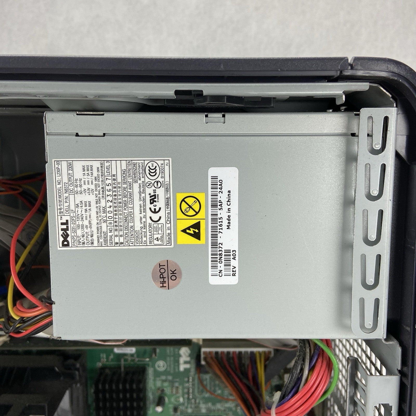 Dell Optiplex GX520 MT Intel Pentium 4 2.8GHz 1GB RAM No HDD No OS XP9