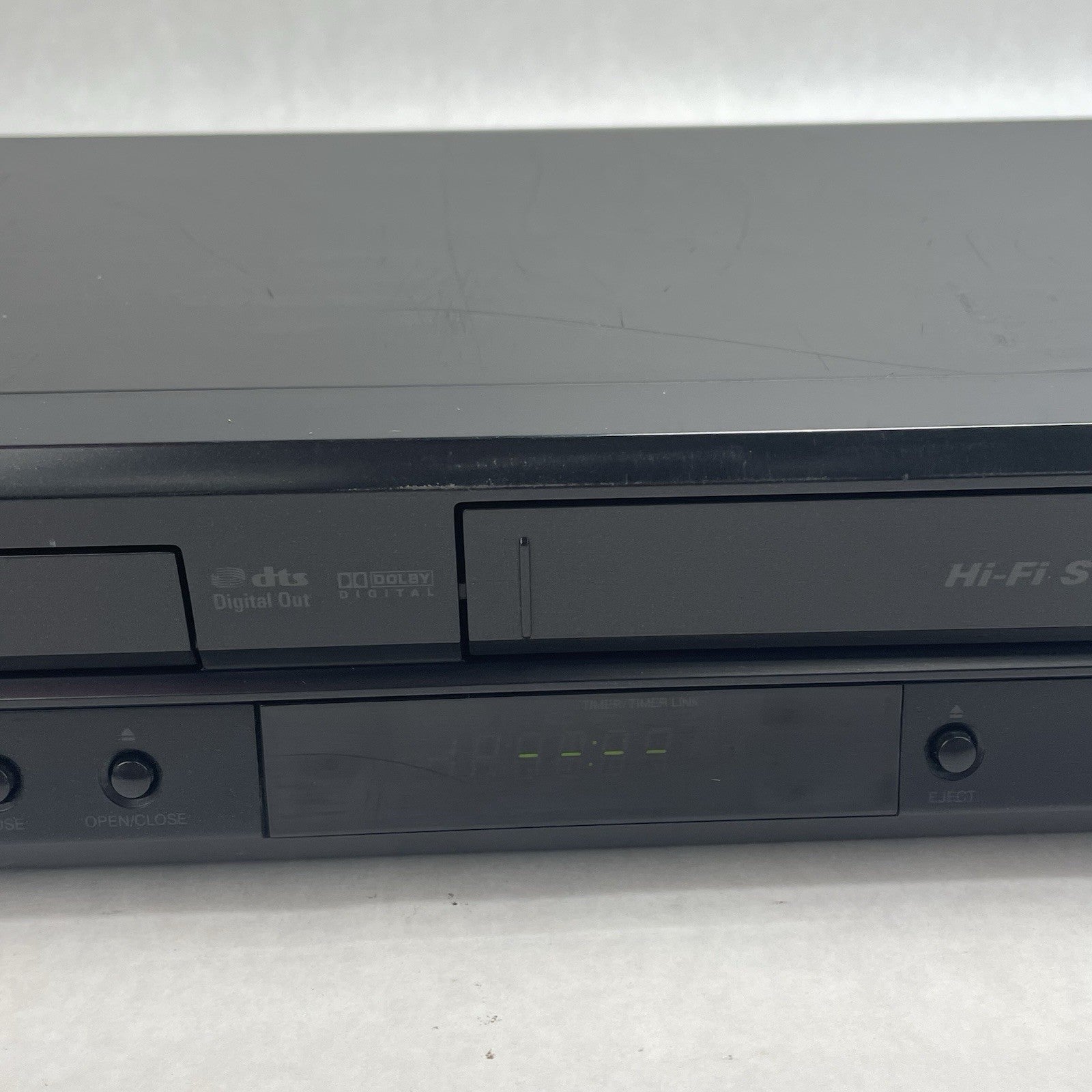 JVC HR-XVC11B DVD VHS Combo VCR Hi-Fi Stereo No Remote Tested Working3