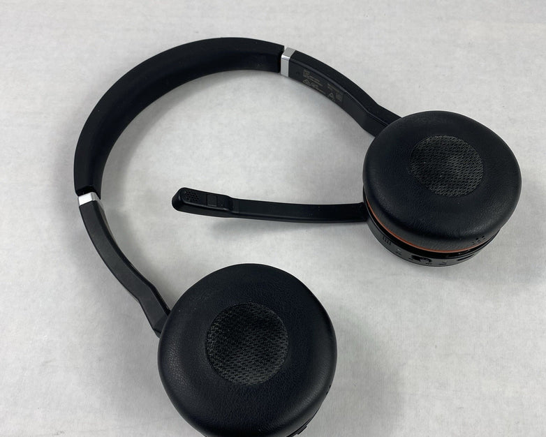 Jabra HSC040W Evolve 75 Wireless Bluetooth Headset with Case And Dongle Tested
