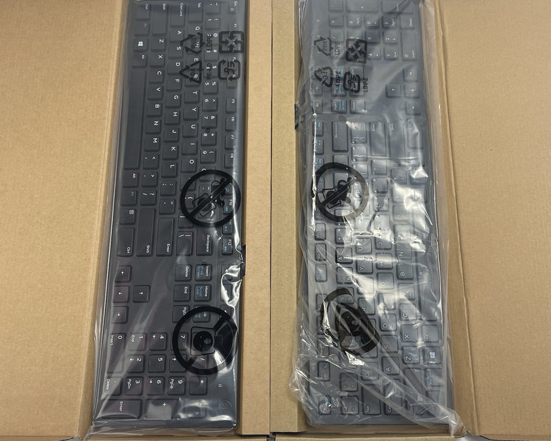 Dell OEM Wired USB Black Keyboard 0G4D2W 0RKR0N Mixed Lot of 10