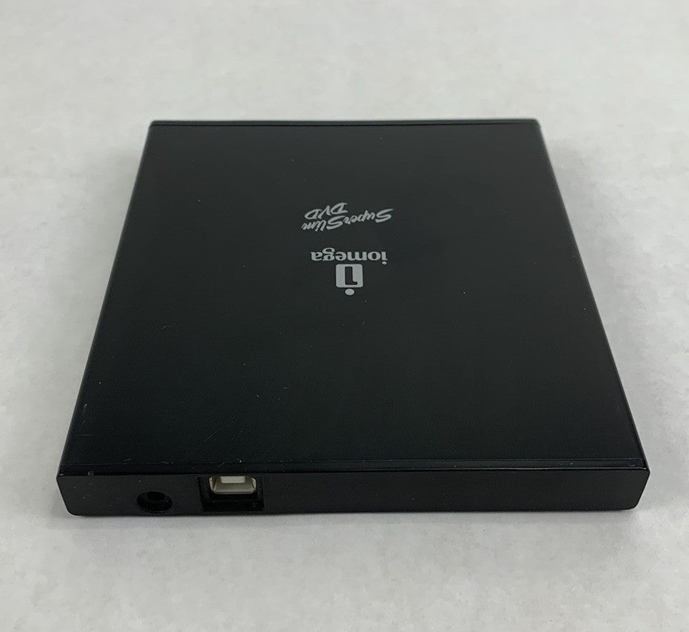 Iomega Super Slim DVD 31785700 DVD Drive w/ AC Adapter Power Supply