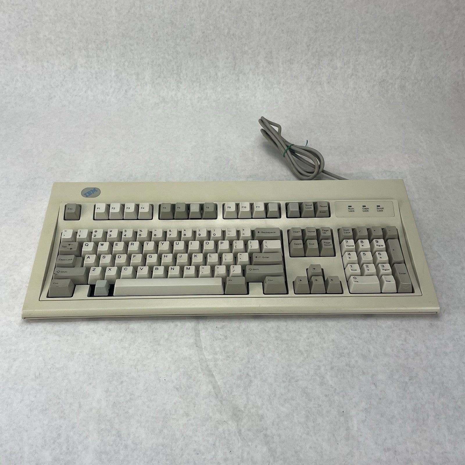 1995 IBM Model M Clicky Mechanical Keyboard 92G7453 Lexmark Missing Keycaps1