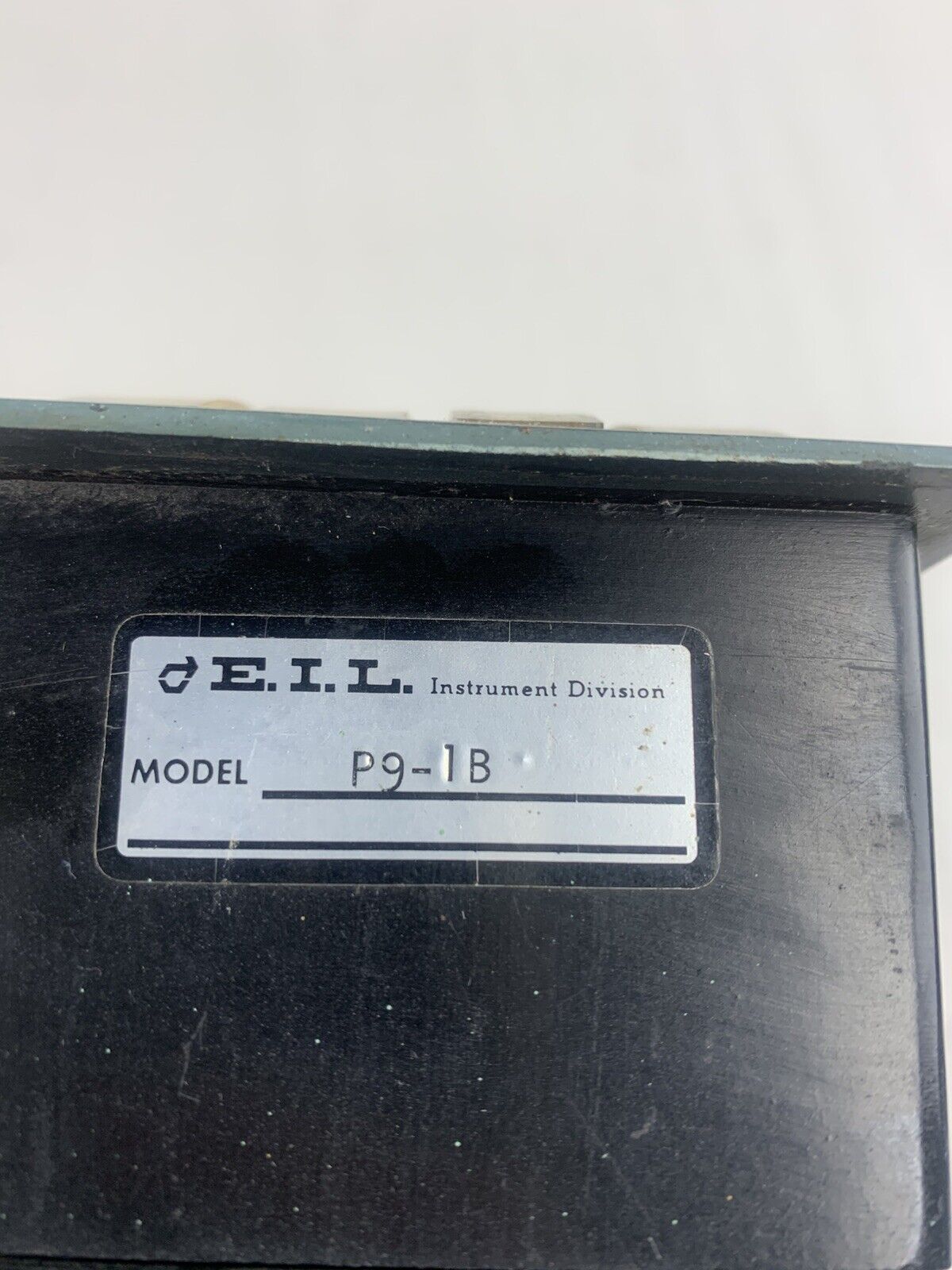EIL Instrument Division P9-1B Channel Analog Meter