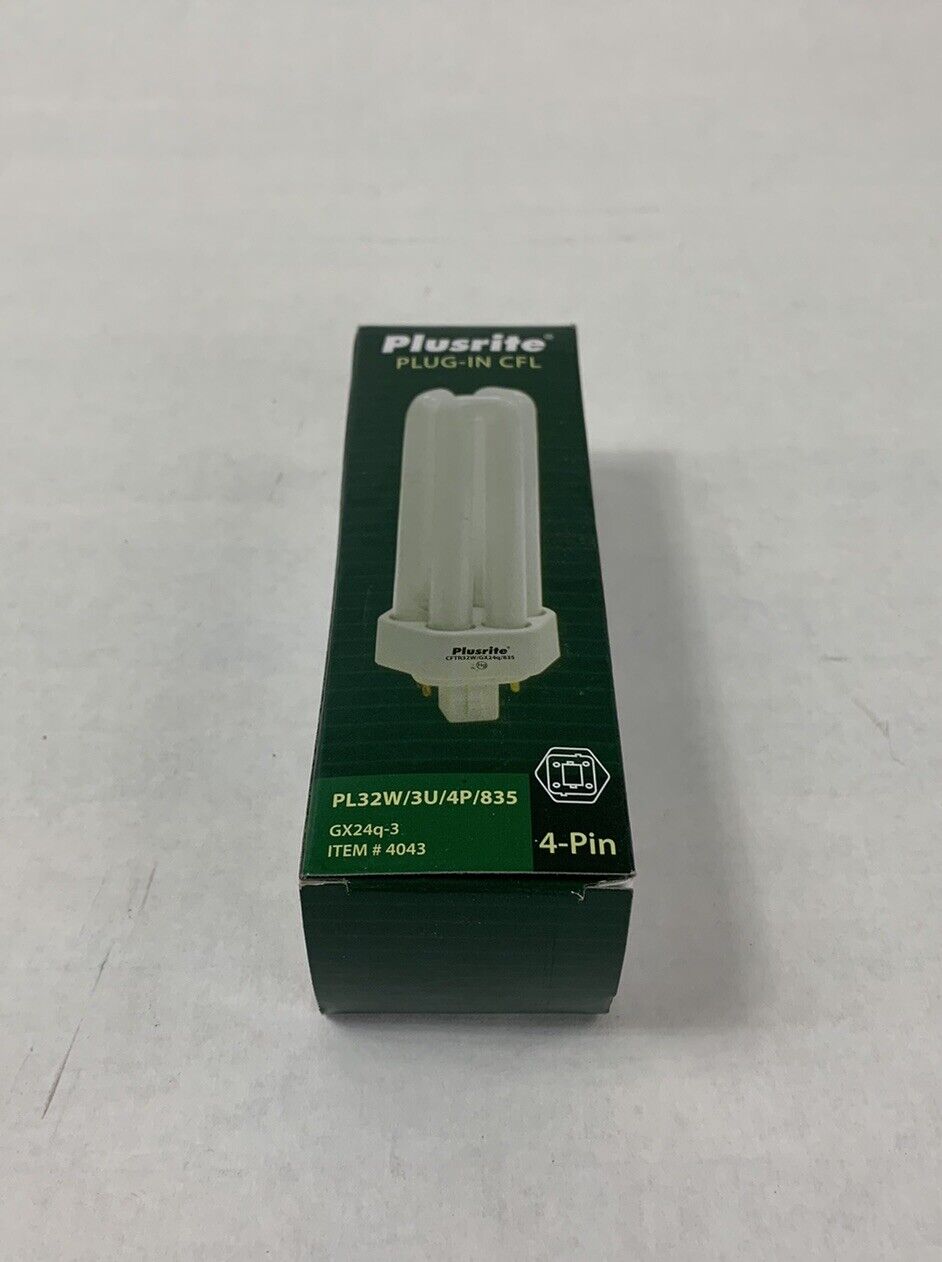 Plusrite Plug-In CFL PL26W/3U/4P/841 4Pin GX24-q3 Base T4 26W (lot of 5)