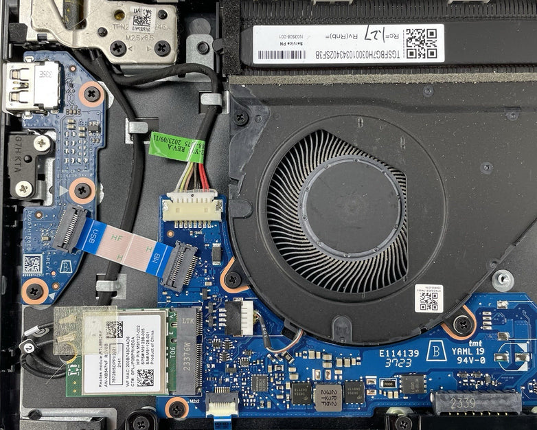HP Pavilion 15t-eg300 15.6" i7-1355U 3.70 GHz 8 GB RAM No SSD/OS/AC