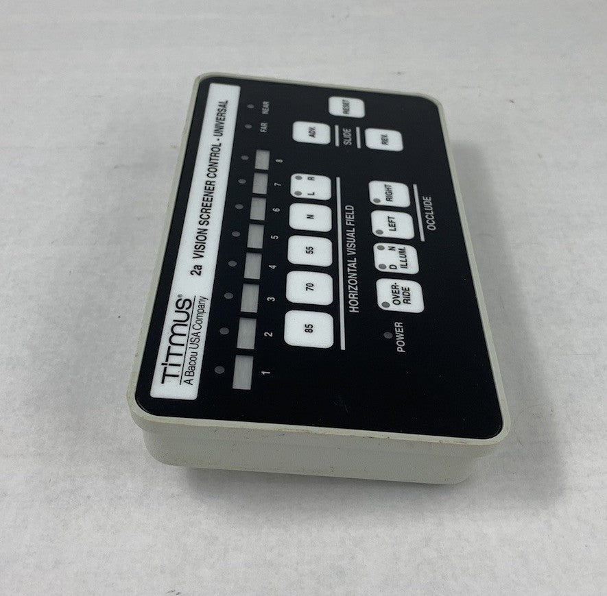 Titmus 2a Vision Screener Control Panel