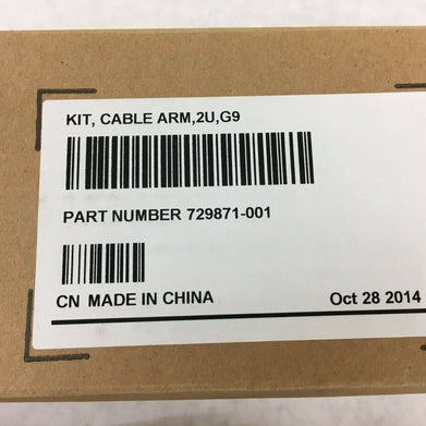 HP 729871-001 2U Cable Management Arm Kit Proliant DL380 G9