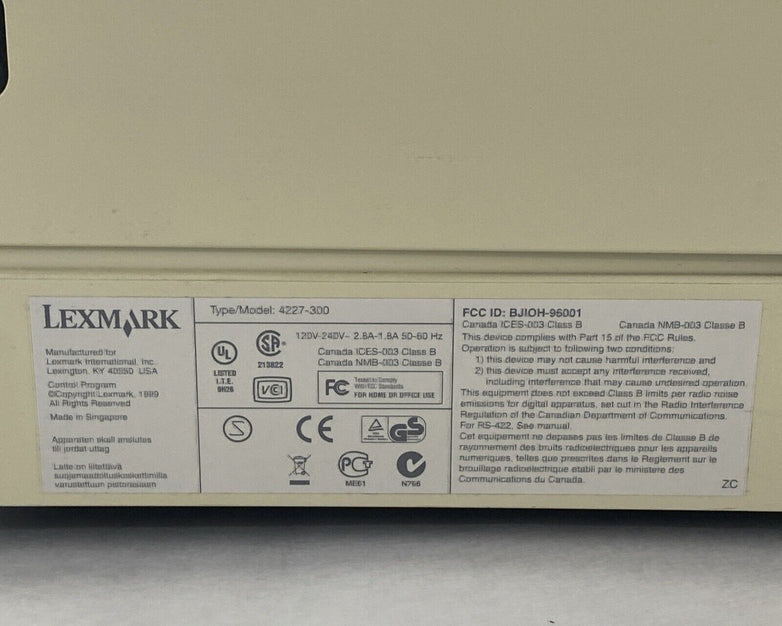 Lexmark 4227 Plus Forms Printer - Parts or Repair