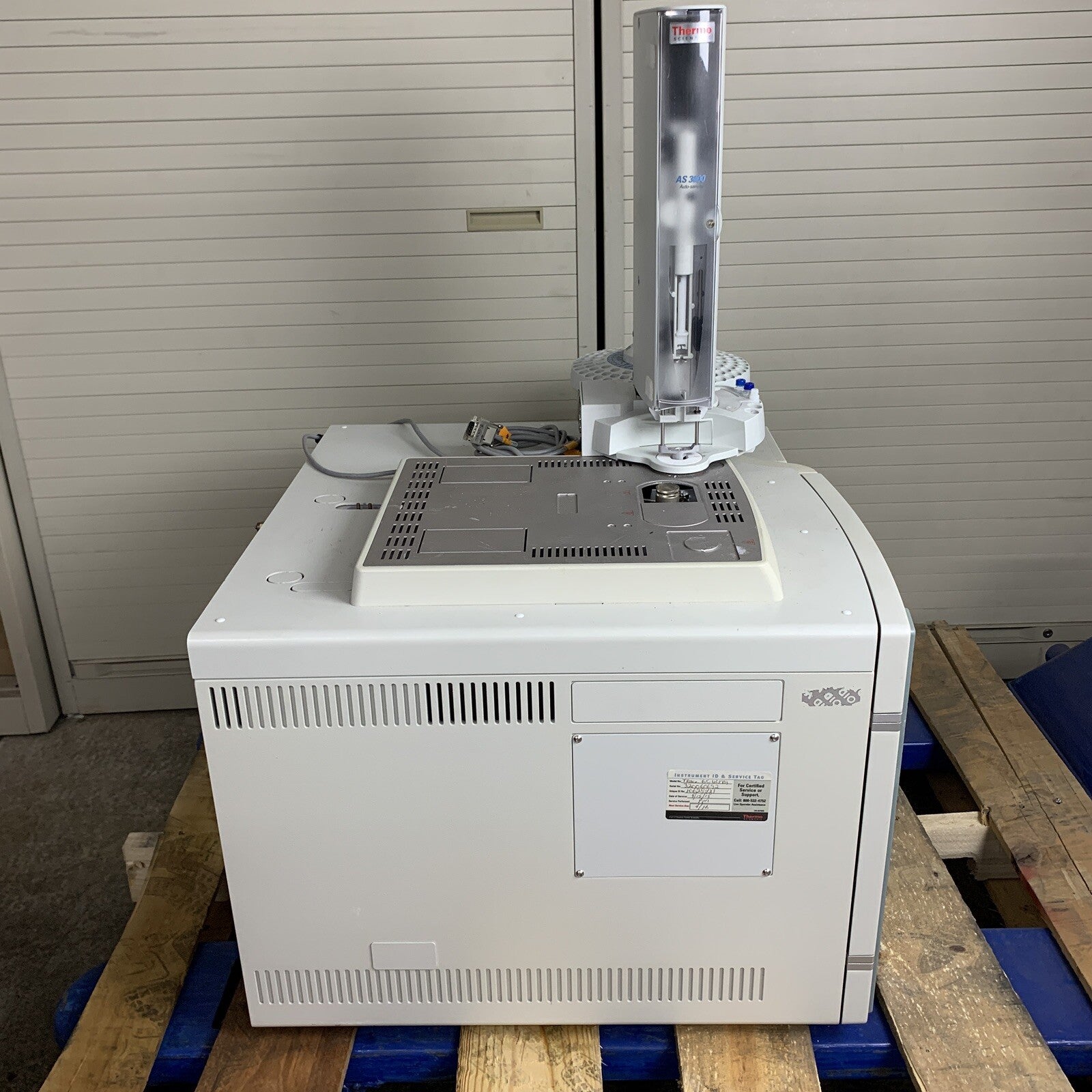 Thermo Scientific Trace GC Ultra w/ AI 3000 Auto Sampler Powers On