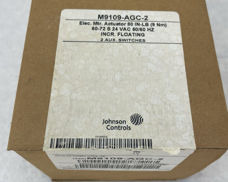 Johnson Controls M9108-AGC-2 Non-Spring Return Electric Damper Actuator "J6D"