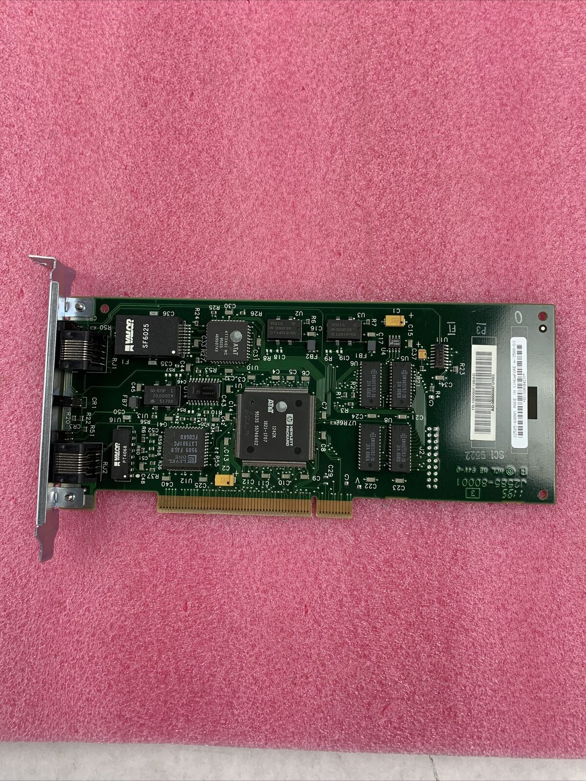 J2585-60001 HP Dual Ports 10/100VG 32-Bits Ethernet PCI LAN Network Adapter