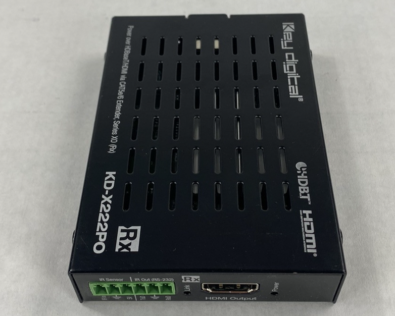 Key Digital KD-X222PO Rx Video Extender Power Tested Lot of 4