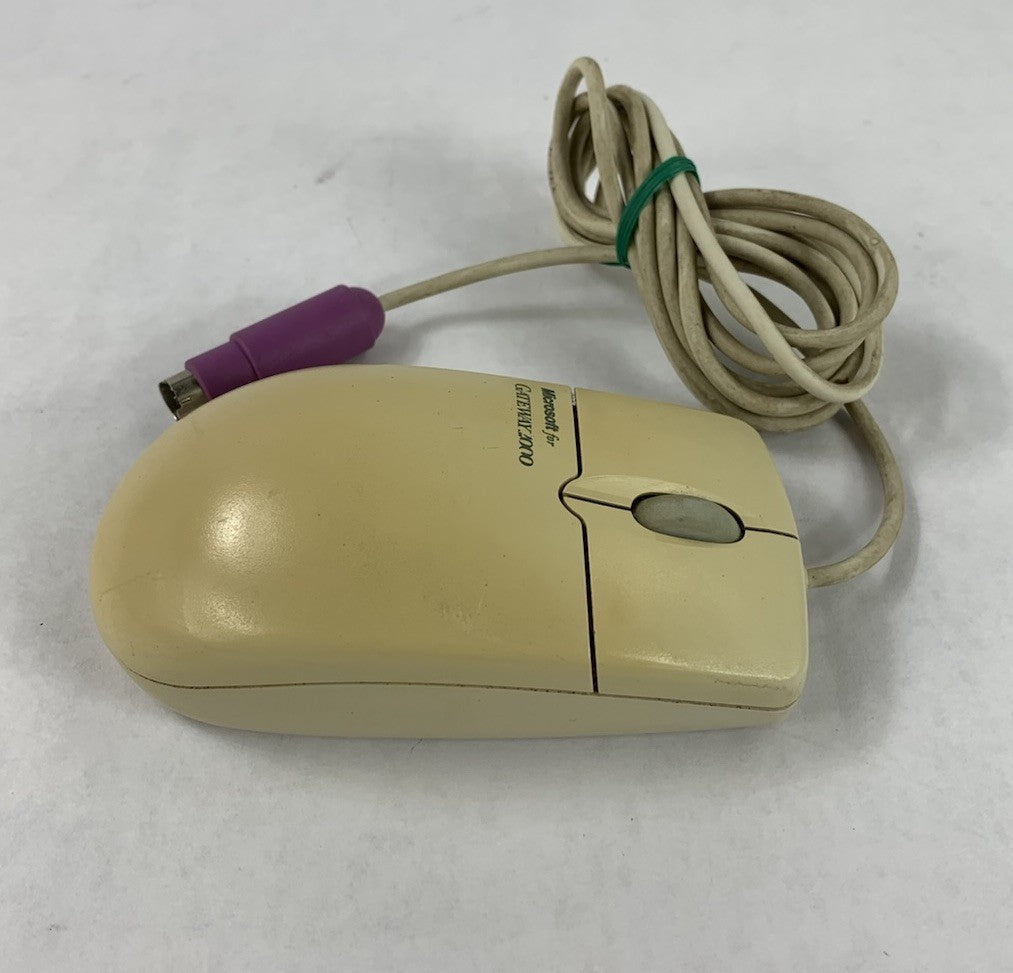 Microsoft Gateway IntelliMouse 97599 1.1A PS/2-Wired Ball Mouse (Lot of 2)2