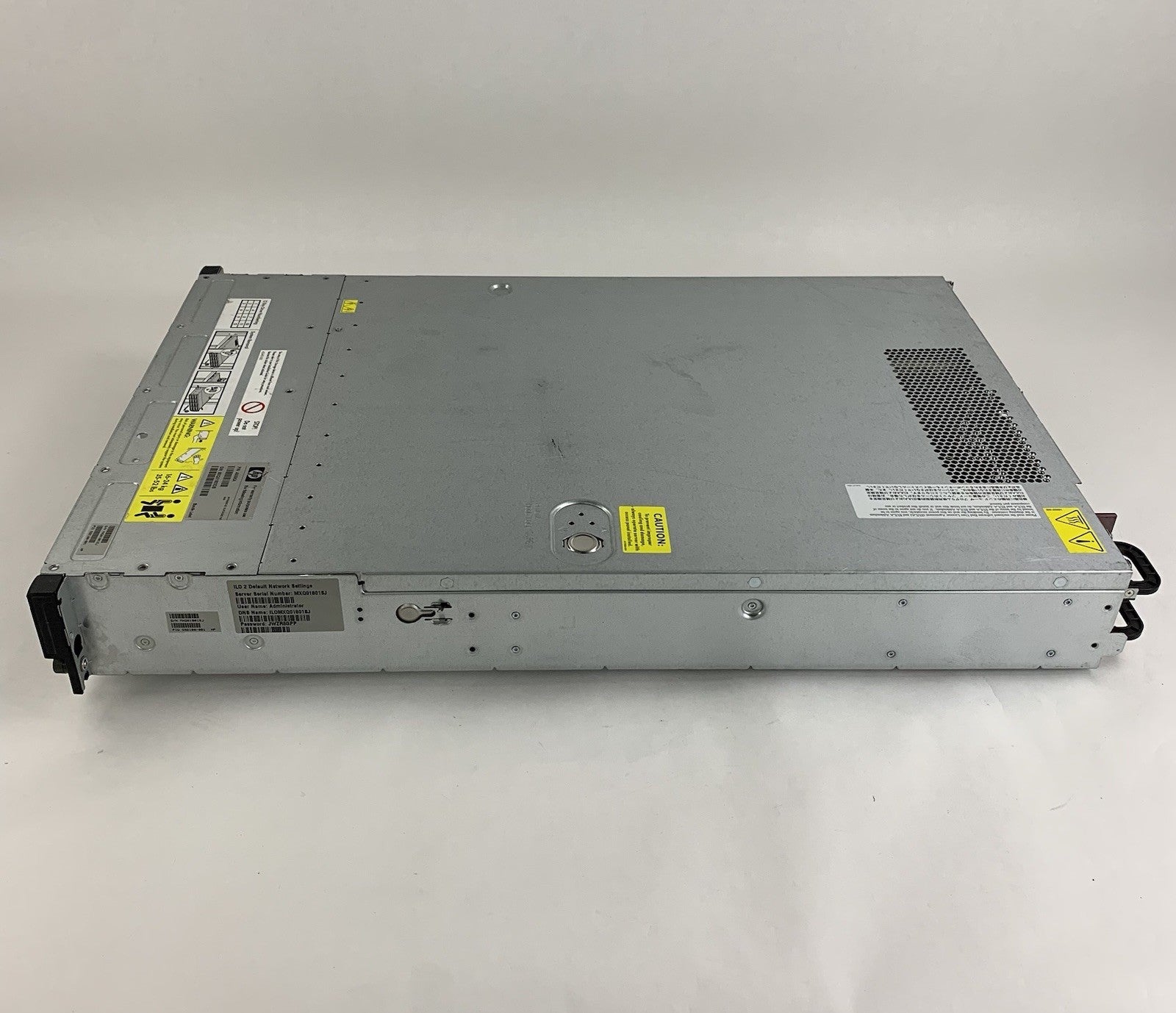 HP StorageWorks P4500 G2 Server 1x Xeon E5520 2.26GHz 4GB RAM No HDD/OS5