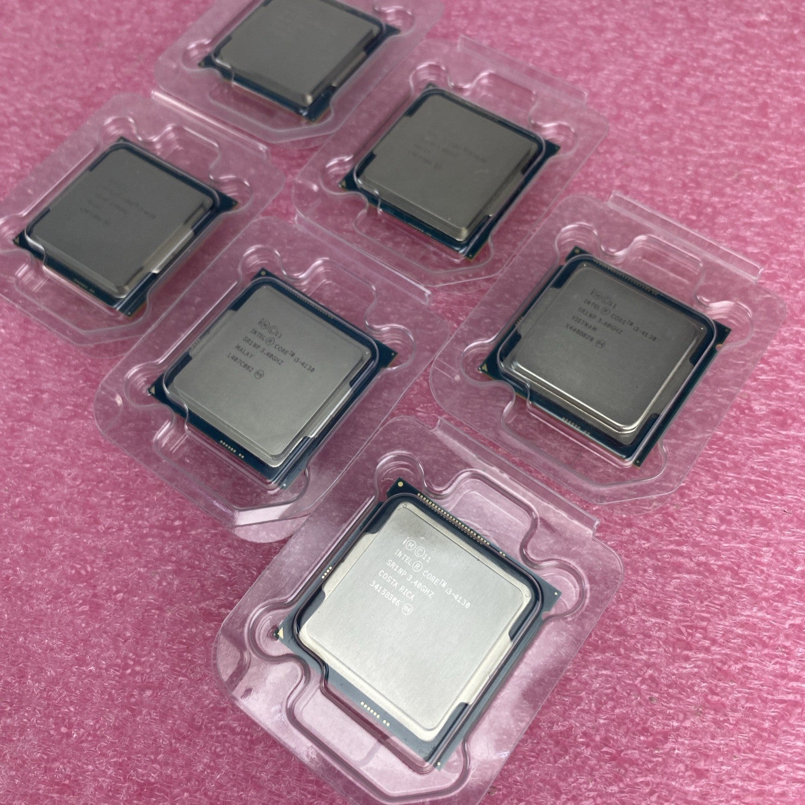 Intel Core i3-4130 CPU Processor 3.40GHz FCLGA1150 SR1NP Tested Lot Of 6