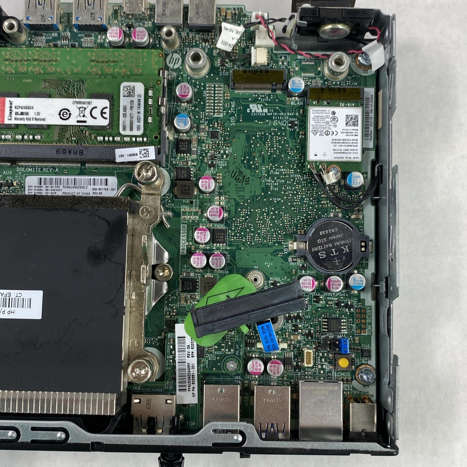 HP EliteDesk 800 G2 Mini 35w Core i5-6500T 2.5GHz 8GB RAM WiFi No HDD/OS No Fan