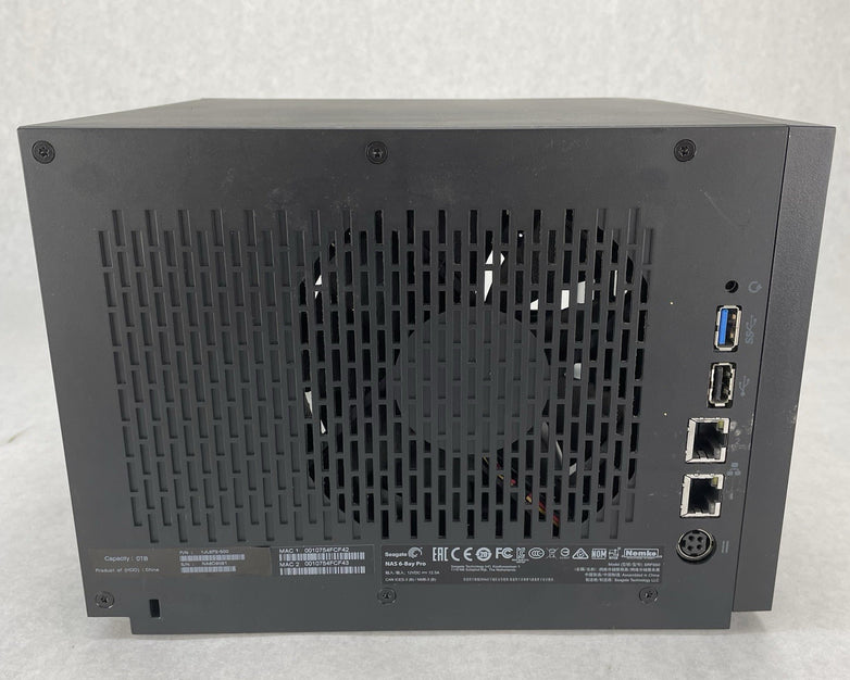 Seagate NAS Pro 6BAY STDF100 NAS Array No HDDs No Bays Untested Parts and Repair