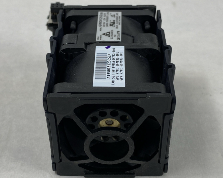HP Server Cooling Fan GFM0412SS 654752-001 (Lot of 8)