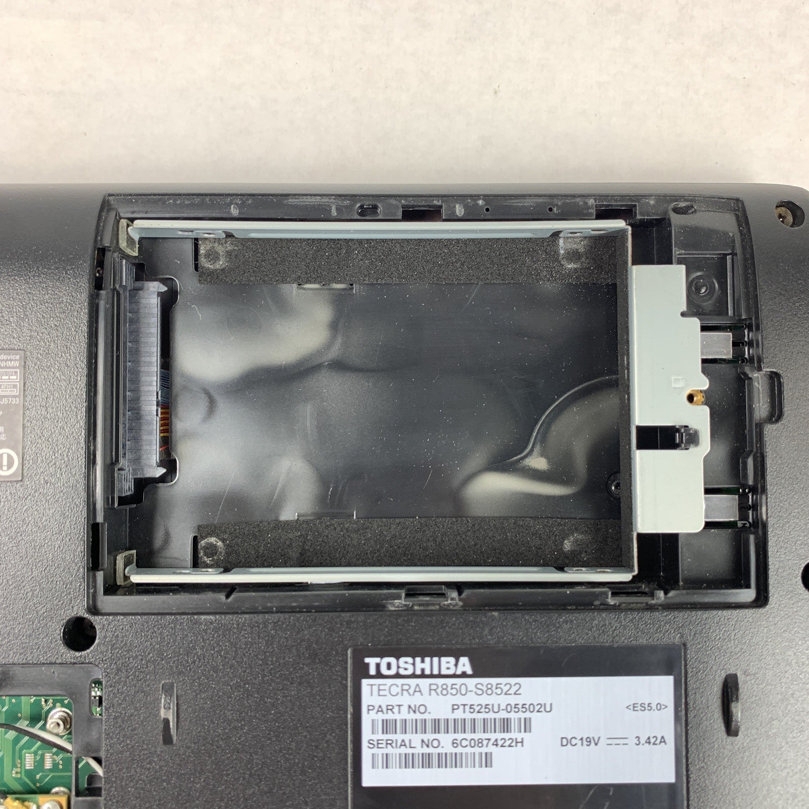 Toshiba Tecra R850-S8522 15.6" i5-2520M 2.5GHz 4GB Ram No OS No HDD No AC No Bat