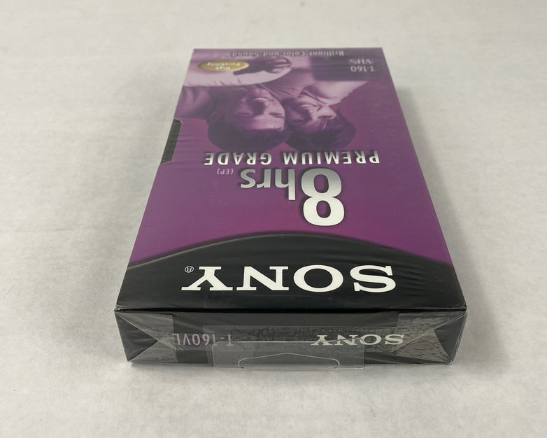 Sony T-160 8hrs Premium Grade VHS Video Cassette Brand New (Lot of 10)