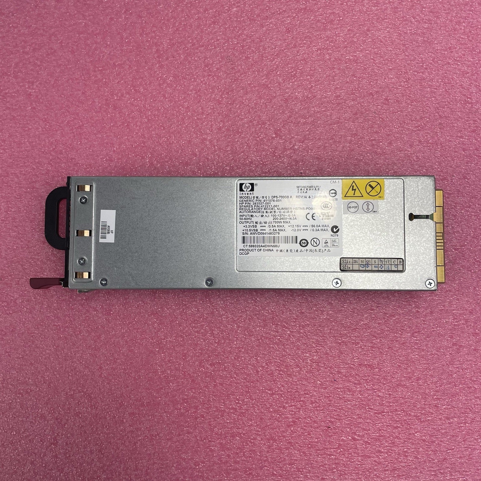HP DPS-700GB A 393527-001 Switching Power Supply 700W