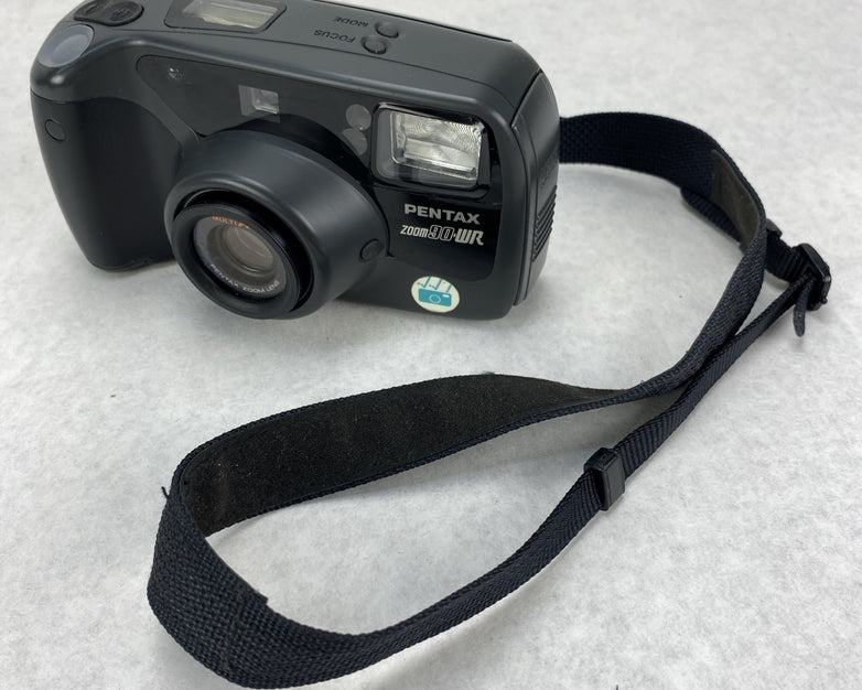 Pentax Zoom 90WR 35mm Weather Resistant Point And Shoot Film Camera With Remote