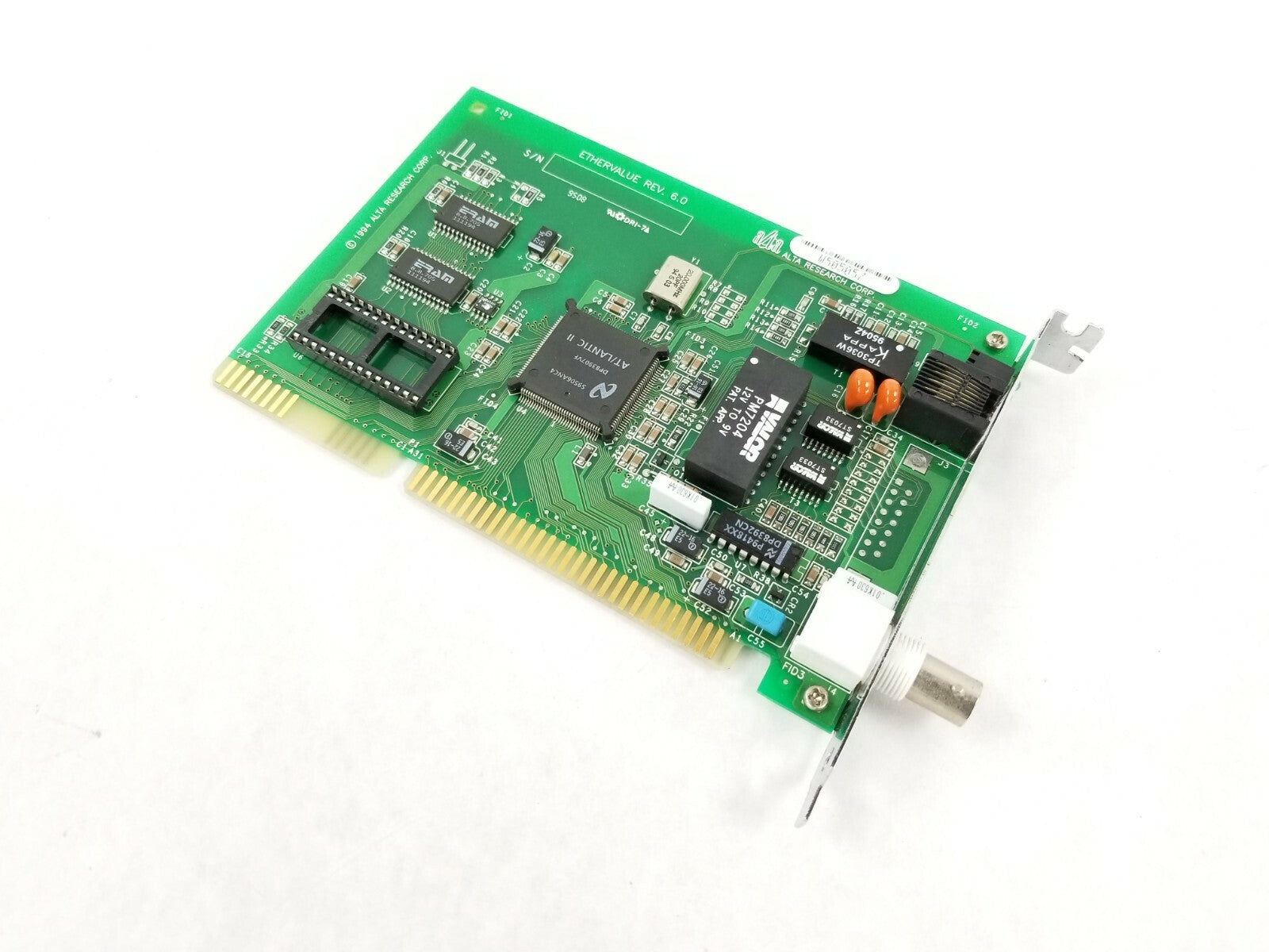 Alta Research Ethervalue 16Bit ISA Network Card.