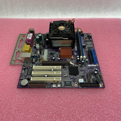 ECS L4S5MG/651+ Motherboard Intel Pentium II 750MHz 480MB RAM w/IO Shield