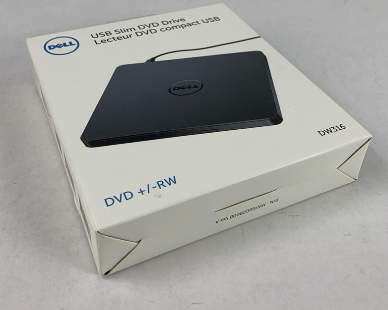 Dell DW316 USB Slim DVD Drive - Sealed