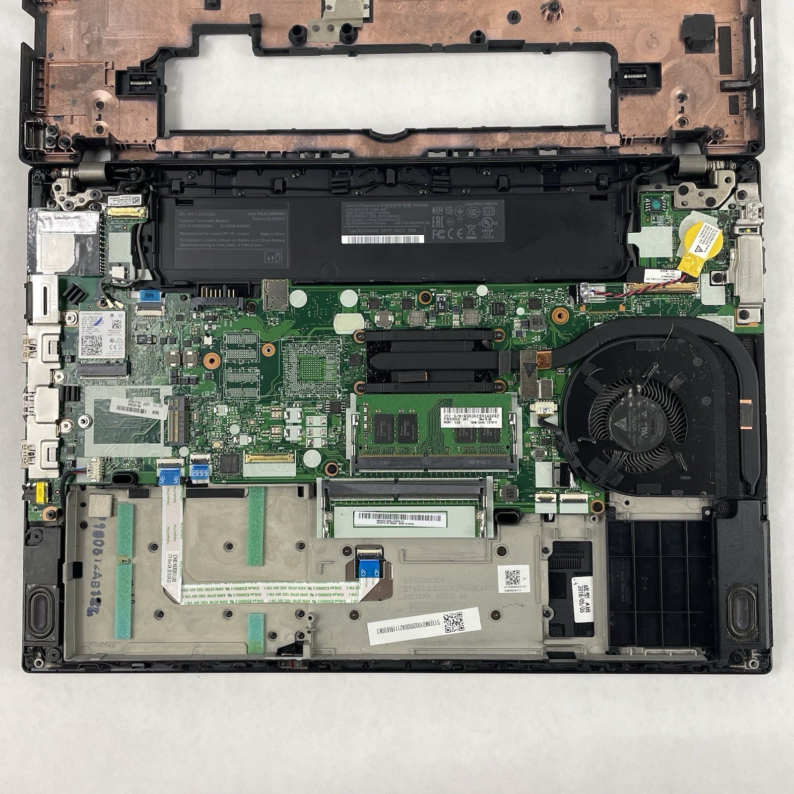 Lenovo ThinkPad T480 14" i5-8350U 1.70GHz 8GB RAM No SSD/OS/AC - Bad Charge Port16