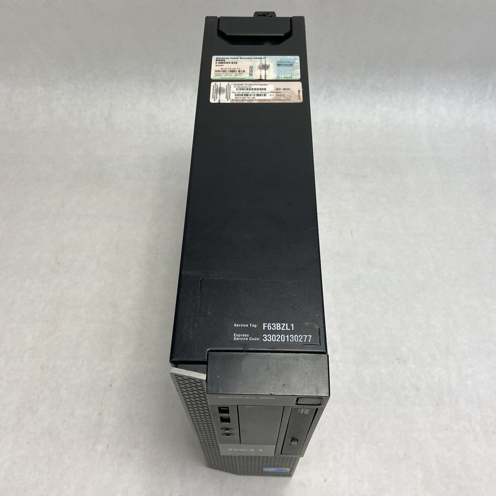 Dell Optiplex 960 SFF Intel Core 2 Duo E8400 3GHz 4GB RAM No HDD No OS2