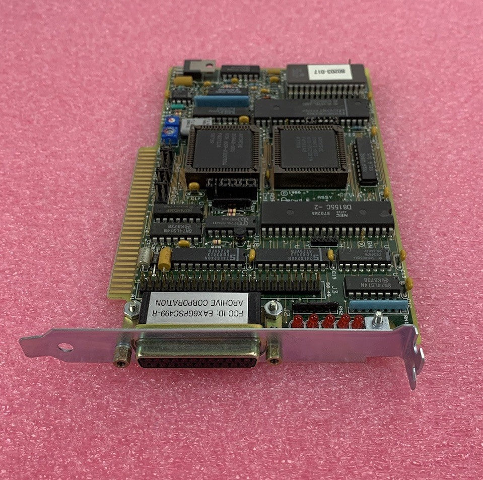 Archive Corporation EAX6GPSC499-R 8-Bit ISA Tape Controller