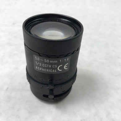Security Camera Lens 5.0-50mm 1:4 1/3 CCTV CS Aspherical