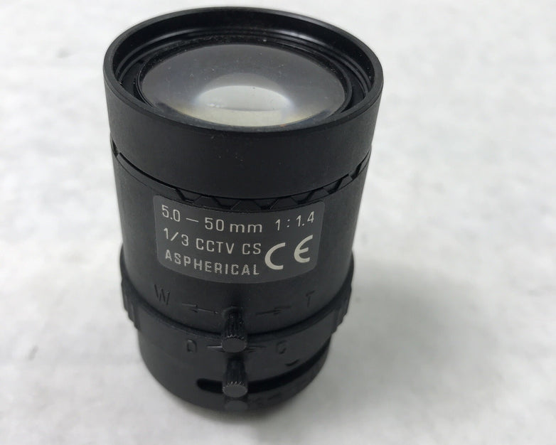 Security Camera Lens 5.0-50mm 1:4 1/3 CCTV CS Aspherical