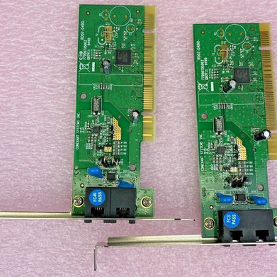 Lot of 2 Conexant RD02-D490 modem PCI cards 56PRC2