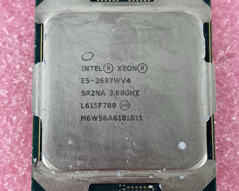Intel Xenon E5-2687WV4 3.0 GHz 12-CORE SR2NA Lot of 2