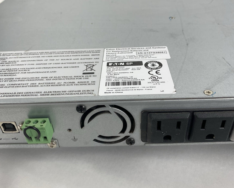 Eaton 5P550 550VA 420W 5 Outlet Rackmountes UPS - Tested