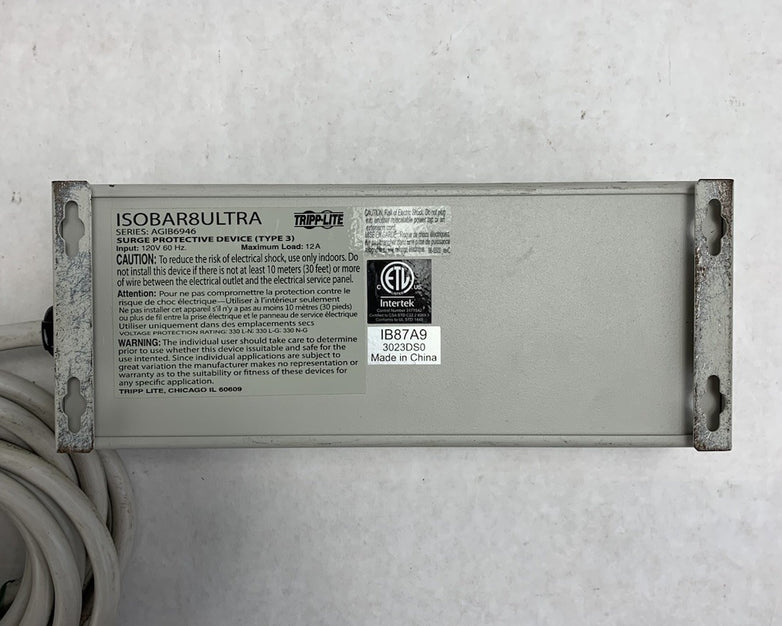 Tripp Lite ISOBAR8ULTRA Diagnostic Surge Suppressor