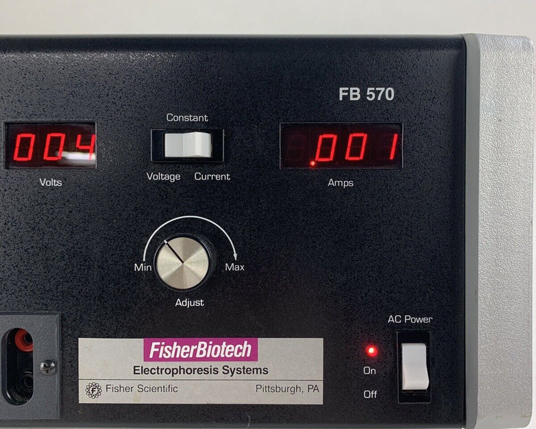 Fisher Biotech FB 570 Electrophoresis Power Supply Power Tested