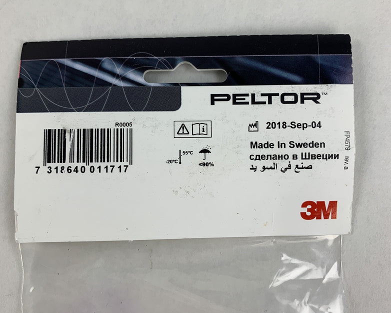 3M Peltor 341/2 XH-0016-5252-4 Wind Cover For Tac 7 Pair 700039649