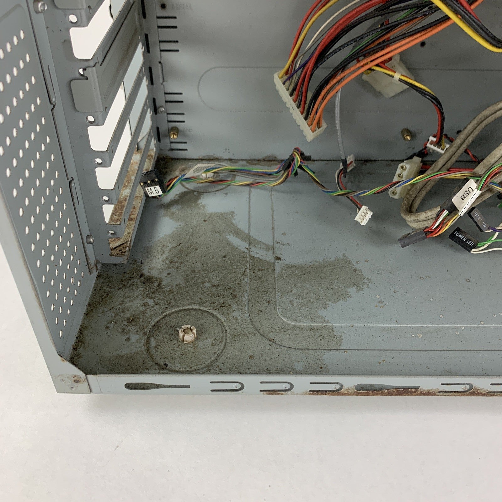 Bytewize Retro Computer Desktop Barebones Chassis w/ ATX-300GU Power Supply