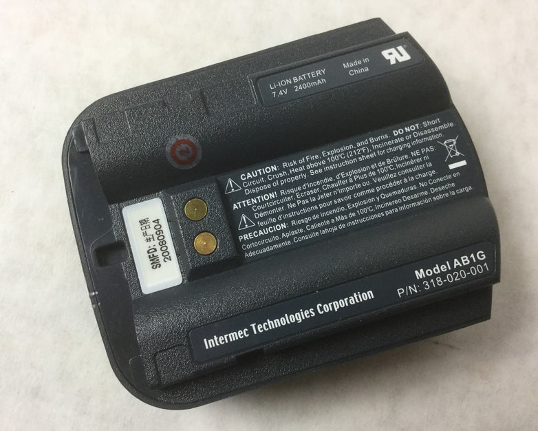 Genuine Intermec AB1G Li-ION 7.4V 2400mAh Battery