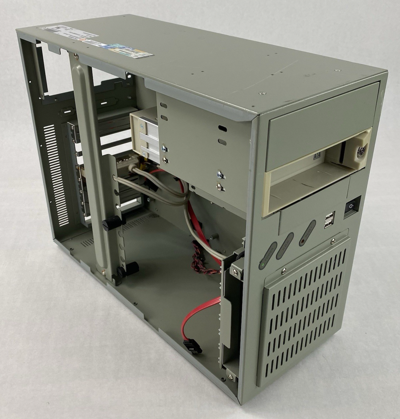 Advantech IPC-6608 BP Bare Chassis Computer Case No Power Supply